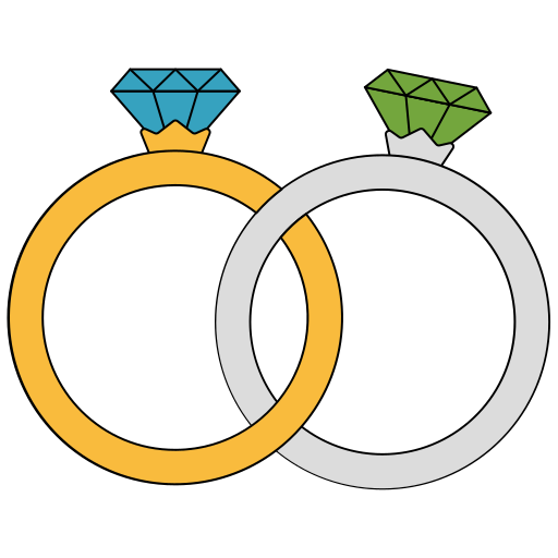 Jewelry Dinosoft Lineal Color icon