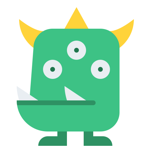 Monster Iconixar Flat icon