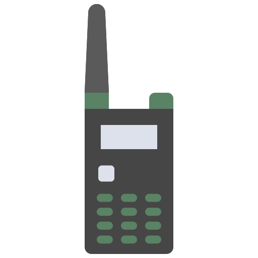 radio militar icono gratis