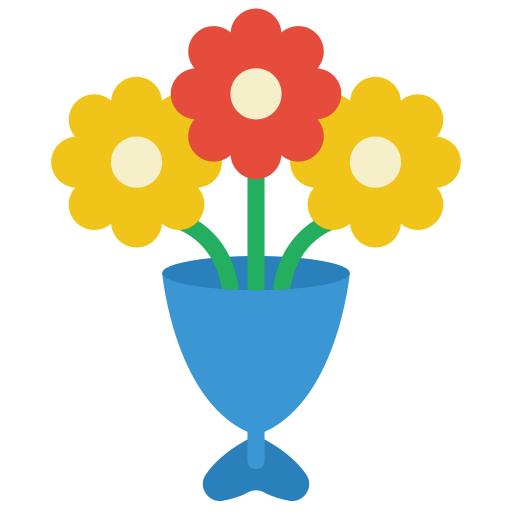 Flowers Basic Miscellany Flat icon