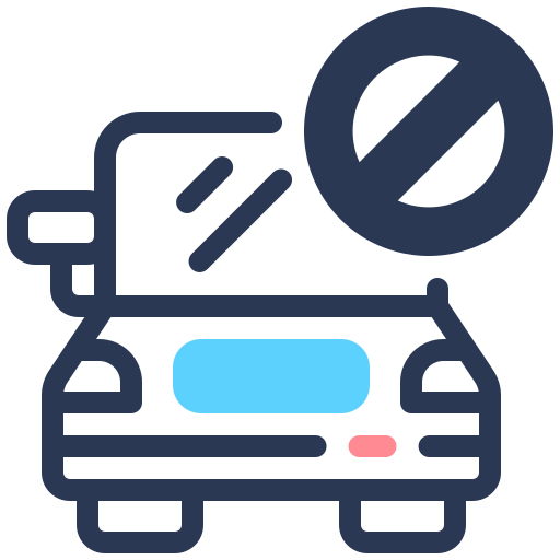 Нет машины бесплатно иконка