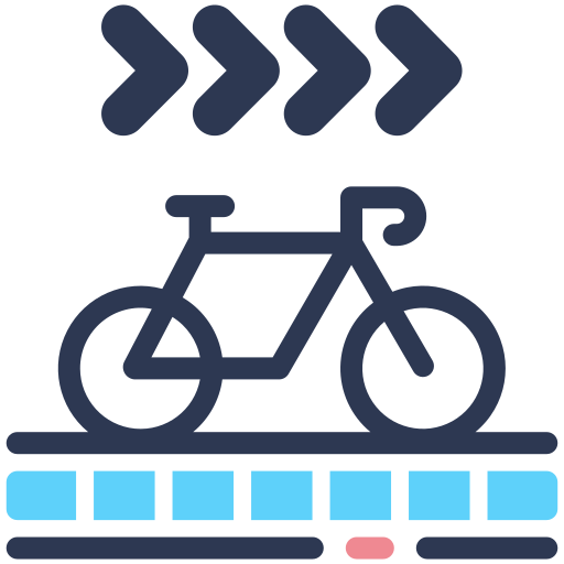 Bicycle free icon