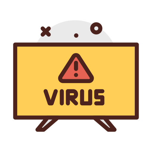 Virus Darius Dan Lineal Color icon