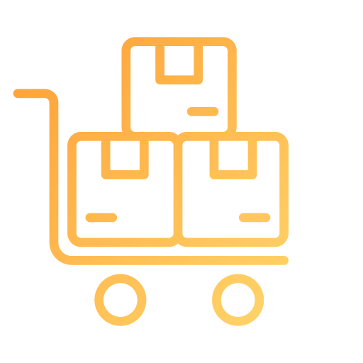 Delivery cart - Free transportation icons