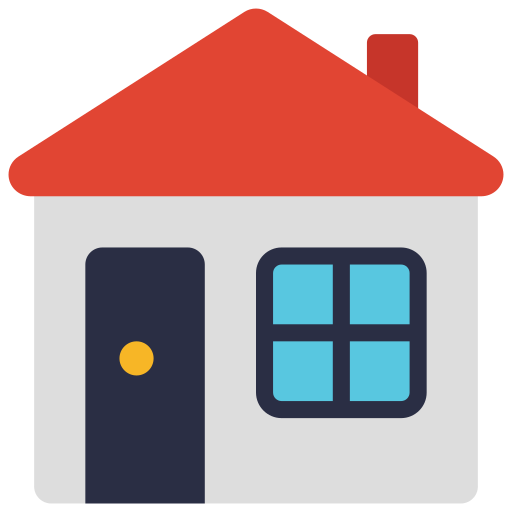 House Juicy Fish Flat icon