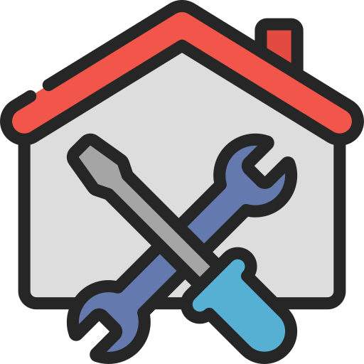 Home renovation - free icon