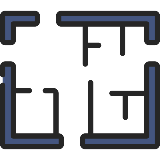 plano de casa icono gratis