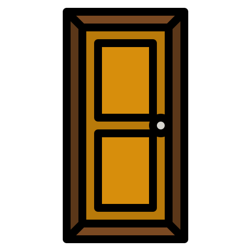 porta grátis ícone porta grátis ícone