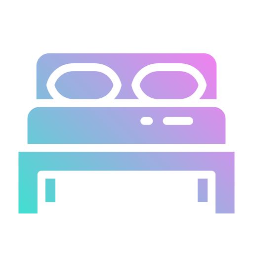 Bed Generic Gradient Outline Icon   10726775 