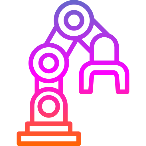 Robot arm Generic gradient outline icon