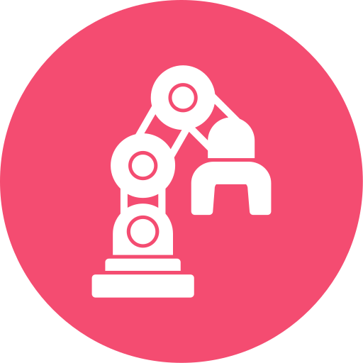 Robot arm Generic color fill icon