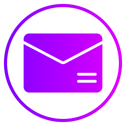 Email Generic gradient fill icon