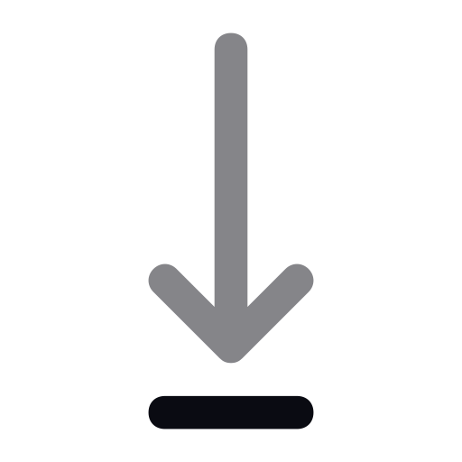 Кнопка Стрелка вниз бесплатно иконка