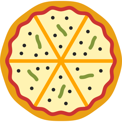 Pizza Generic color fill icon