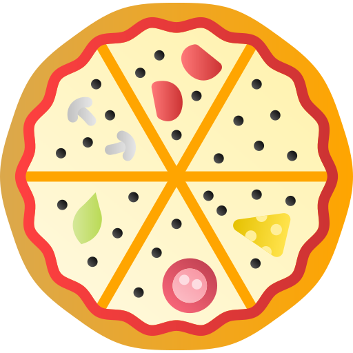 Pizza Generic gradient fill icon