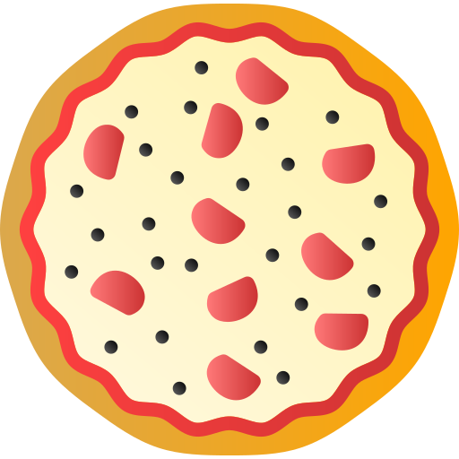 Pizza Generic gradient fill icon