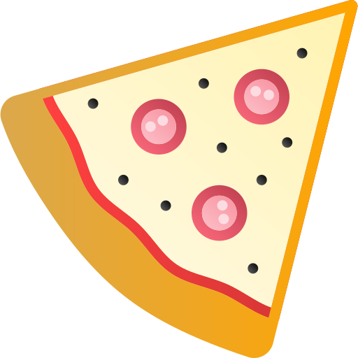 Pizza Generic gradient fill icon