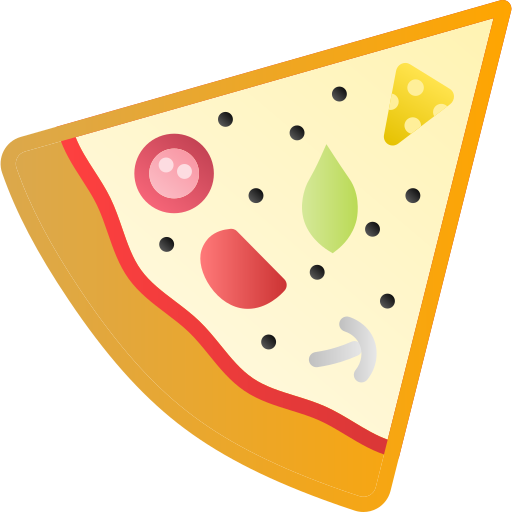 Pizza Generic gradient fill icon