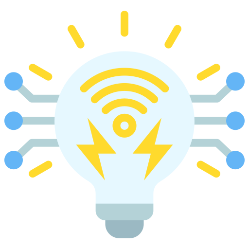 energía inteligente icono gratis