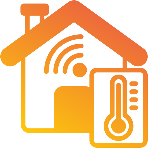 Temperature control Generic gradient fill icon