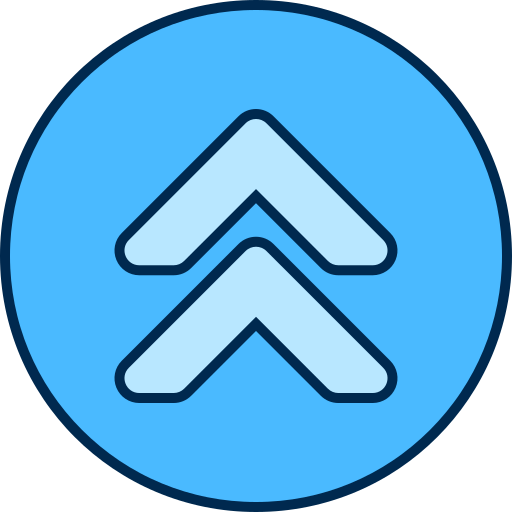 Chevron-double-up Generic color lineal-color icon