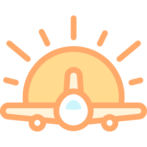 Flight free icon Flight free icon