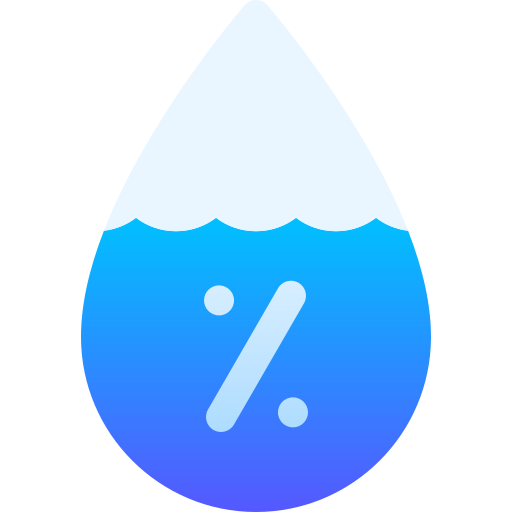 Humidity Basic Gradient Gradient icon