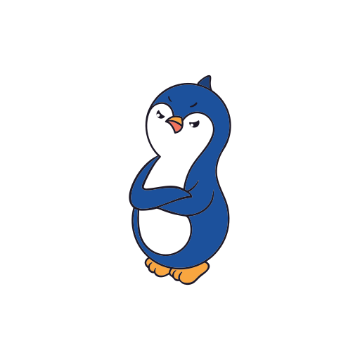 pingüino gratis sticker