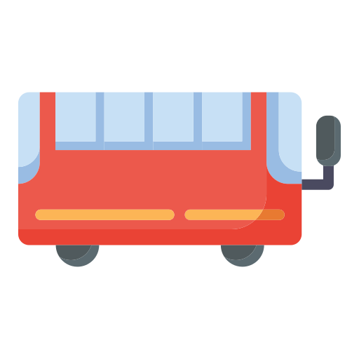 Bus Generic color fill icon