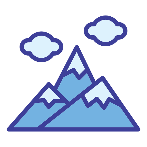 montanha grátis ícone