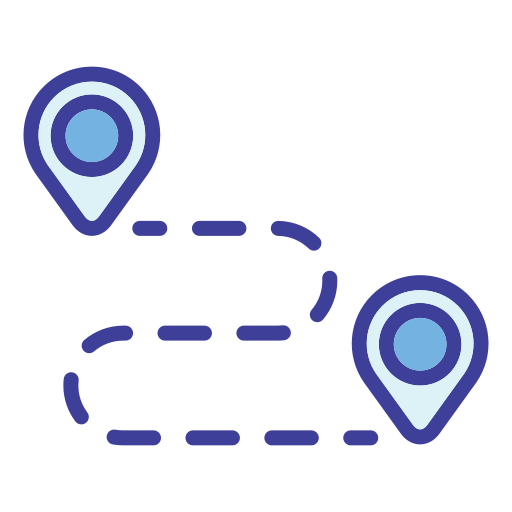 Маршрут бесплатно иконка