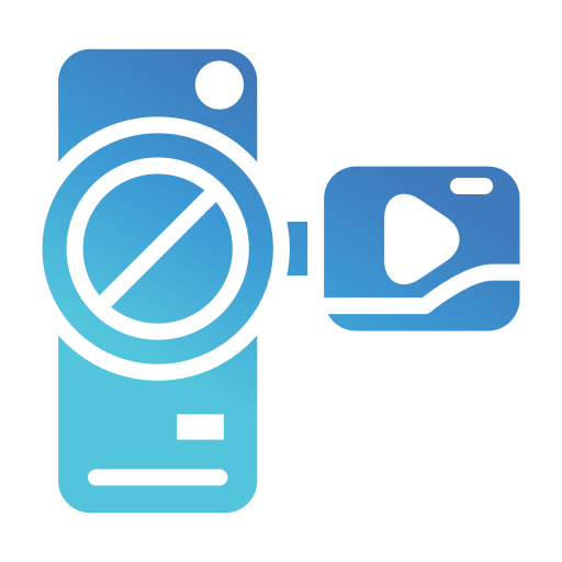 camara de video icono gratis