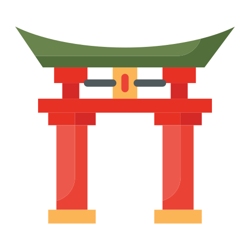 puerta torii icono gratis