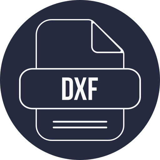 archivo dxf icono gratis