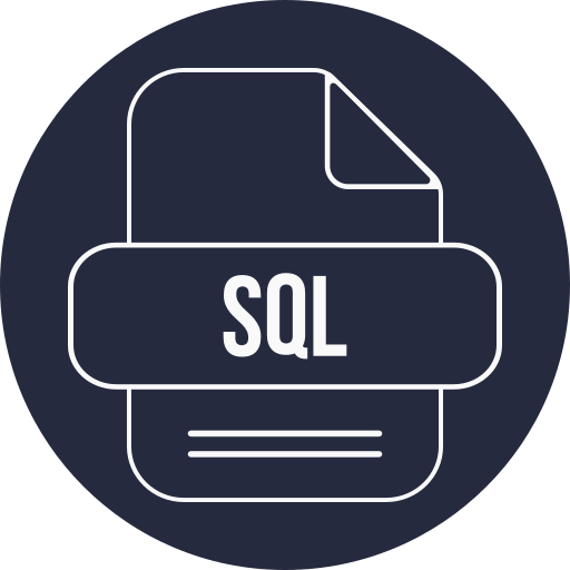 archivo sql icono gratis