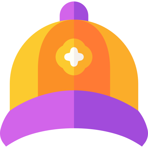 Cap Basic Straight Flat icon