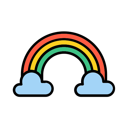 Rainbow - Free weather icons