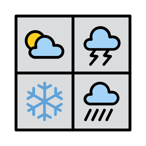pronóstico del tiempo icono gratis