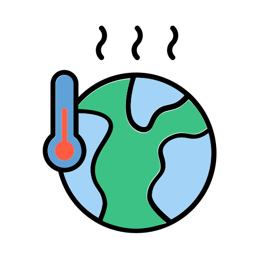 Global warming Generic color lineal-color icon