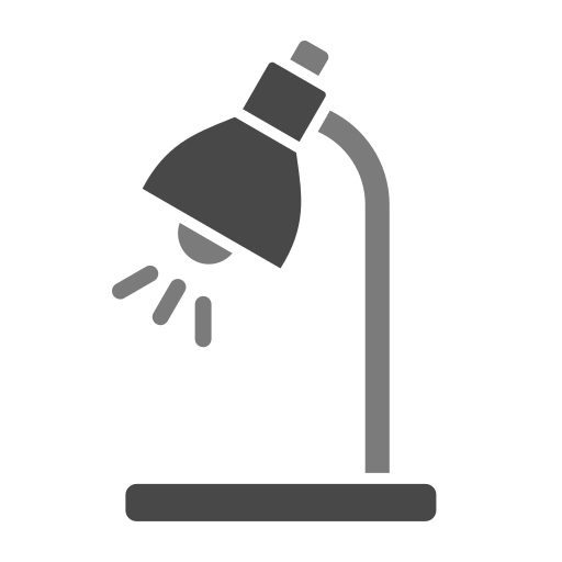 Desk lamp free icon Desk lamp free icon