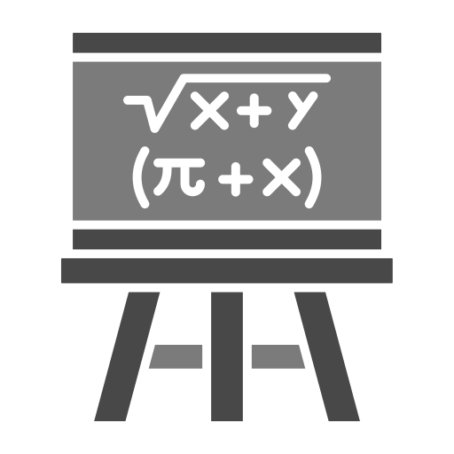 matemáticas icono gratis