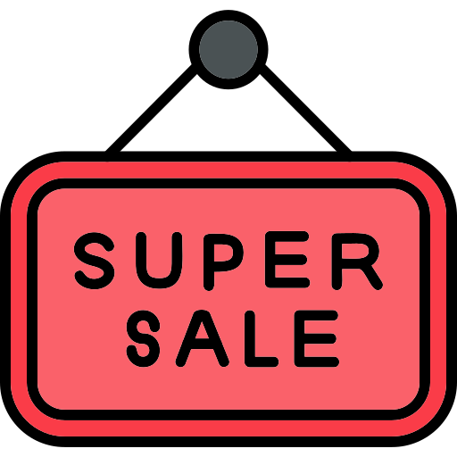 super vente Icône gratuit super vente Icône gratuit