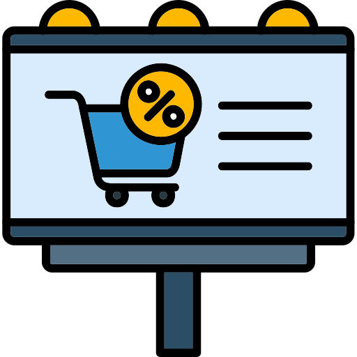 werbetafel kostenlos Icon werbetafel kostenlos Icon