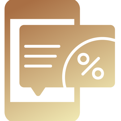 rabais Icône gratuit