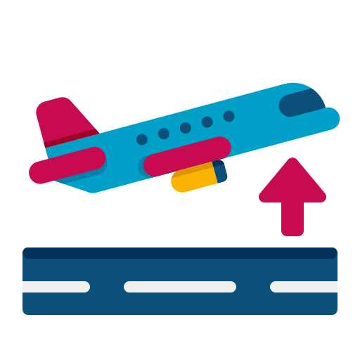 avión icono gratis
