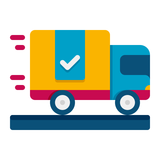 entrega icono gratis