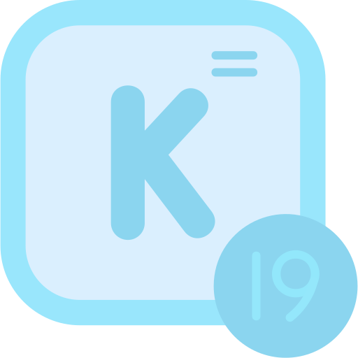potasio icono gratis