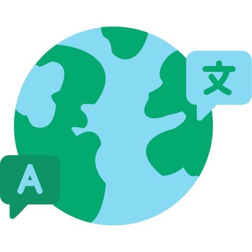 lingüística icono gratis