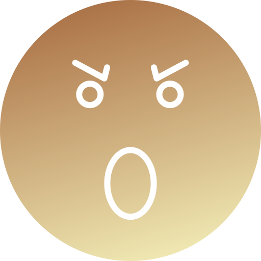 enojado icono gratis