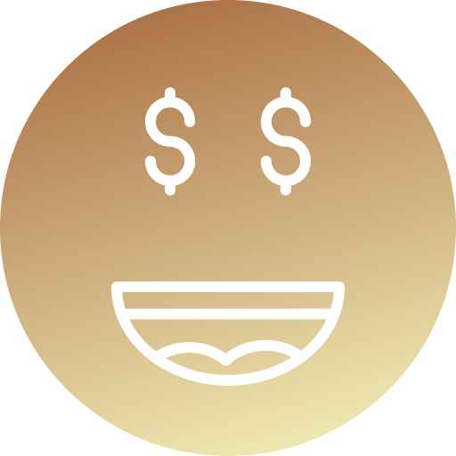Greed free icon